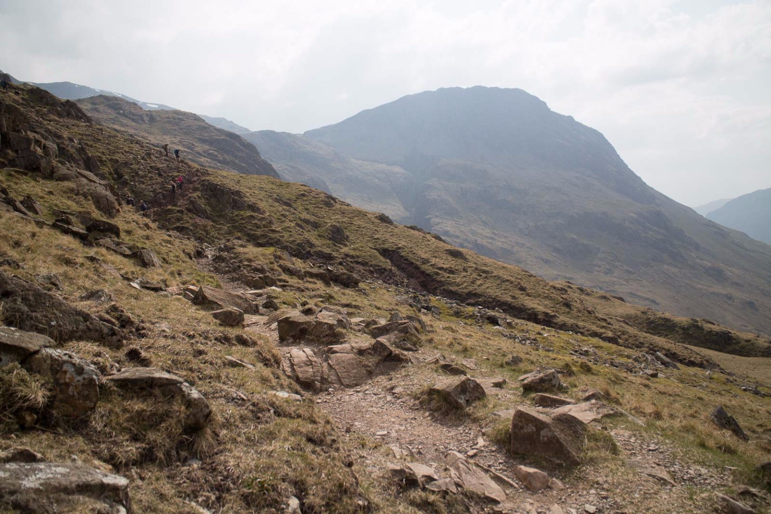 Walk up Scafell Pike from Seathwaite Borrowdale Walk up Scafell Pike